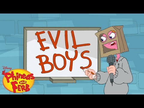 E.V.I.L. Boys 🎶 | Phineas and Ferb | Disney XD