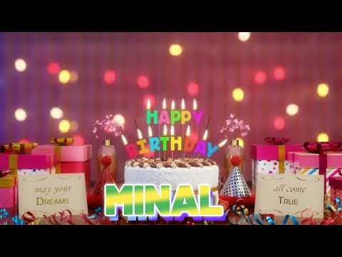 MINAL Happy Birthday Song with Names 🌟 Happy Birthday to You