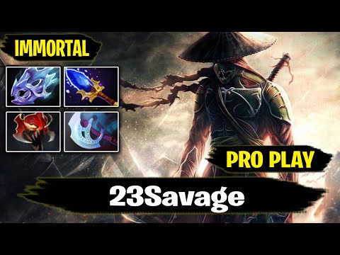 Juggernaut 7.27d Pro Gameplay by 23Savage IMMORTAL Rank Dota 2