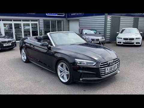 2018 '68' AUDI A5 CABRIOLET 2.0 TFSI S LINE S TRONIC