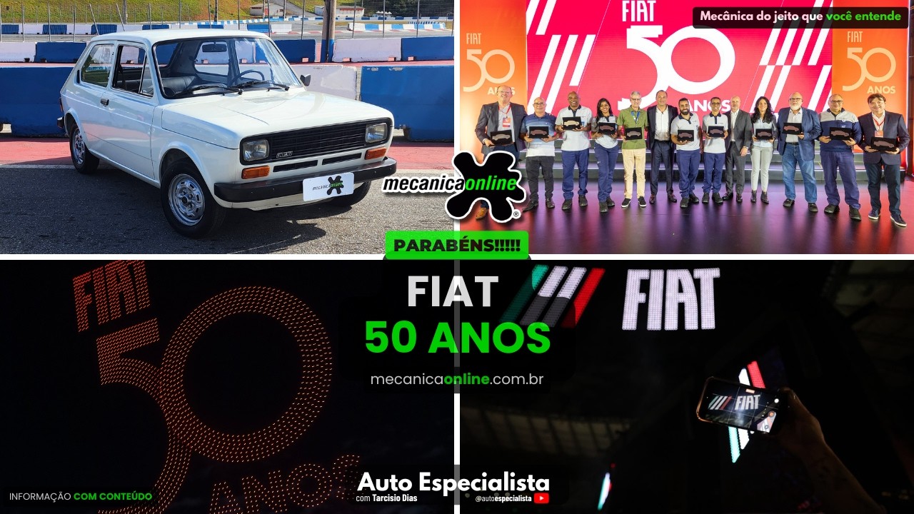 Fiat 50 Anos: A celebração histórica da marca que move o Brasil em Betim