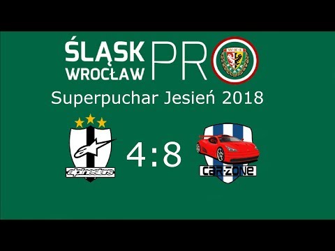 Alpine Stars - Car-Zone Wrocław 4:8, Sezon Jesień 2018, Śląsk Wrocław PRO, 20.08.2018