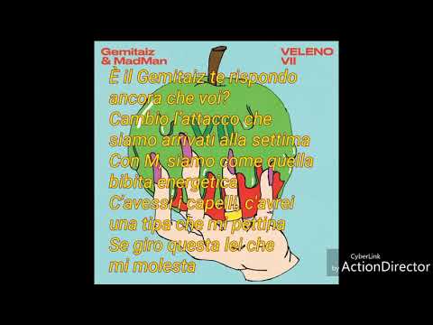 veleno 7 madman e gemitaiz testo