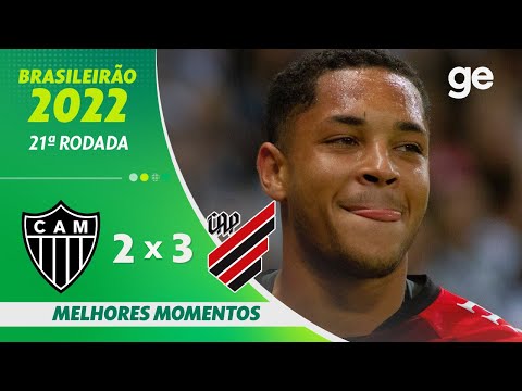 Gols e lances de Atlético Mineiro x Athletico Paranaense
