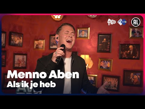 Menno Aben - Als ik je heb (LIVE) // Sterren NL Radio