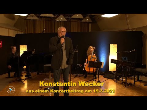 Konstantin Wecker:  Vor dem 3. Lockdown eine Aufmunterung zum Kampf für eine bessere Welt