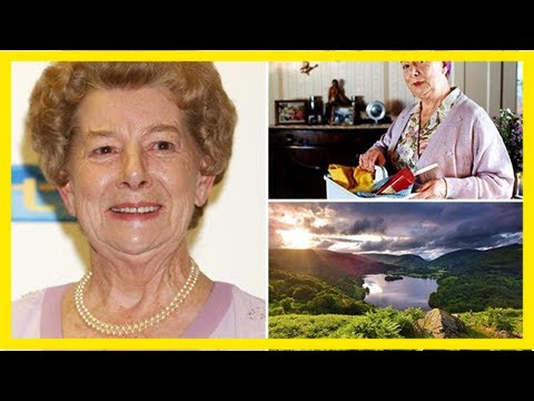 Coronation street star jean alexander finally laid to rest as her ashes are scattered in lake distr