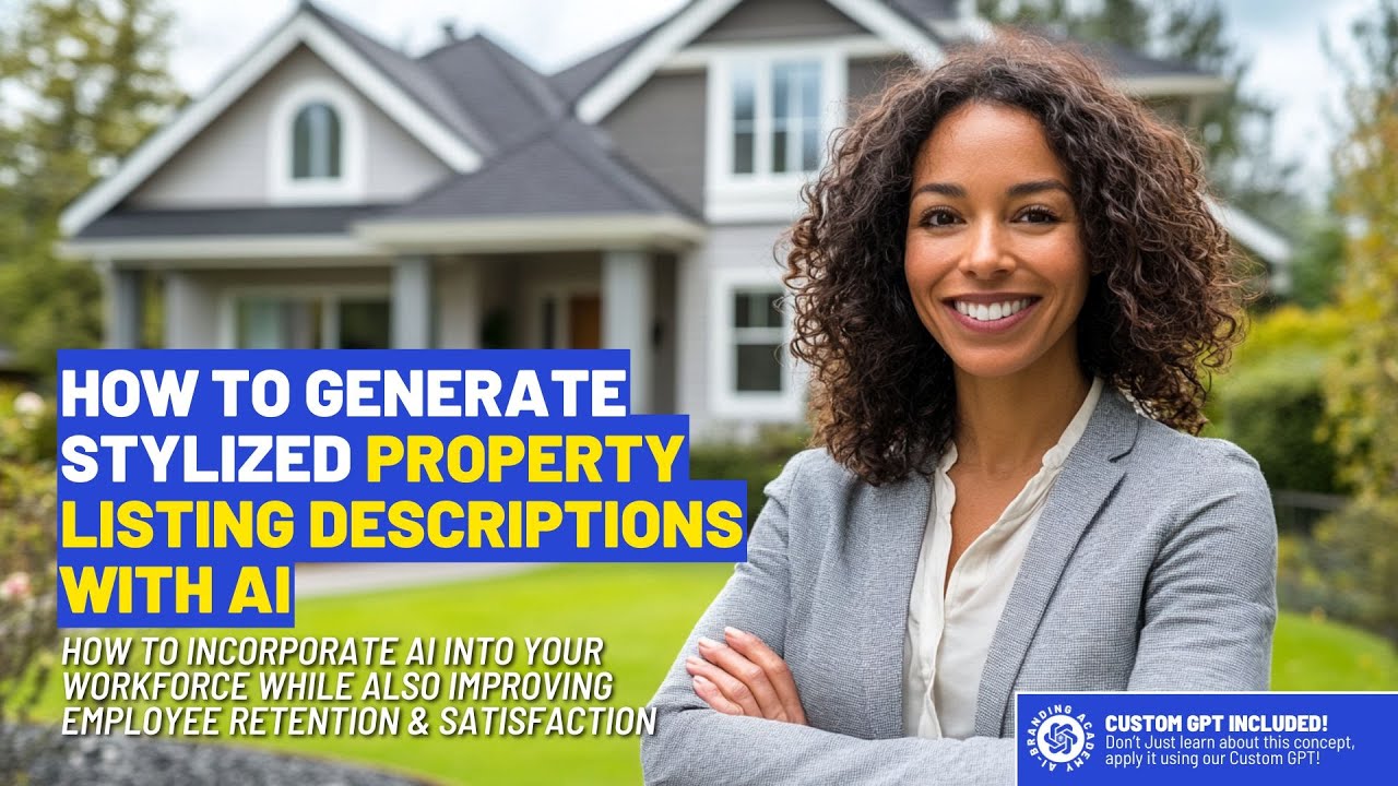 How to Generate Stylized Property Listing Descriptions with AI | AI-Branding Academy Tutorial