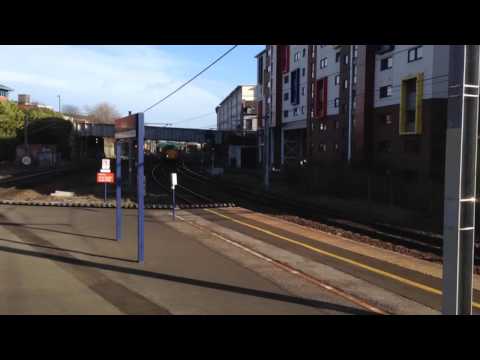 *RARE* DRS Class 37 Nuclear Flask train Manors 02/02/16