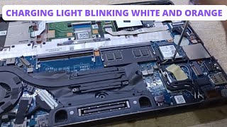 Dell Laptop Not Turning On - Dell latitude E7270 Battery light blinking white and orange Problem Fix