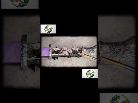 Rust is peeling this crusty Bayonet-Restoration From old is Gold part 4#restoration #restore