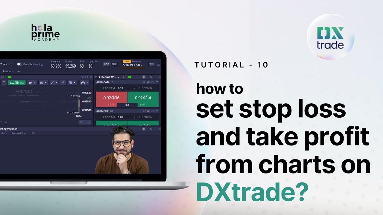 So legen Sie Stop-Loss- und Take-Profit-Limits bei DxTrade fest und ändern diese | Hola Prime