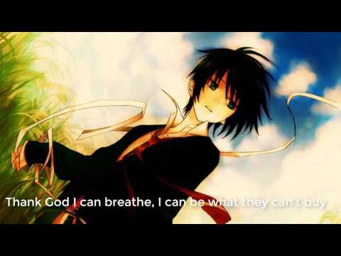 [Nightcore] Thank God (Rilès) Lyrics