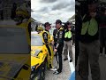 Angry Kyle Busch confronts Christopher Bell moments after COTA ends.