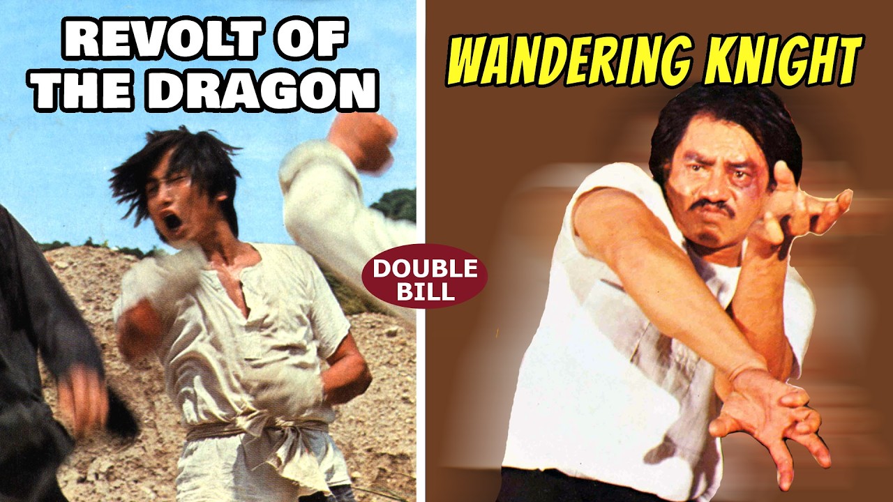Wu Tang Collection - Revolt Of The Dragon + Wandering  Knight -BARRY CHAN DOUBLE BILL