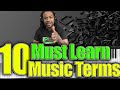 10 Music Terms EVERY Pianist Should Know 10 Music Terms EVERY Pianist Should Know
