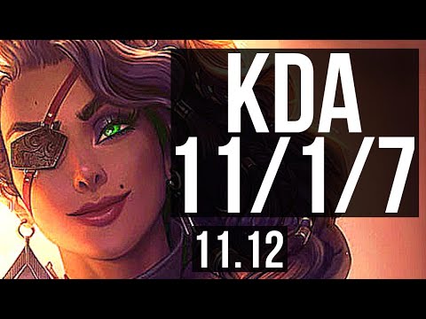 SAMIRA & Leona vs JINX & Karma (ADC) | 11/1/7, 72% winrate, Legendary | KR Diamond | v11.12