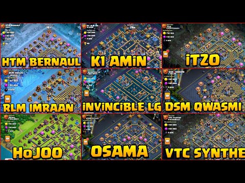 Globale Rangliste: Top-Spieler der Legendenliga – Basis-Link | Rathaus 18: Anti-Meteor-Golem-Base...