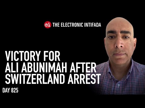 Victory for Ali Abunimah after Switzerland arrest
