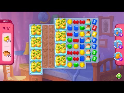 Homescapes Level 12894 No Boosters Gameplay #Bubunka