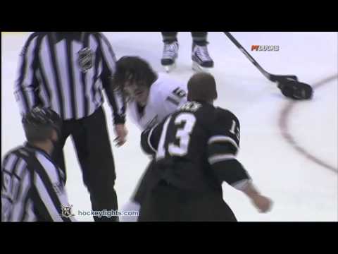 George Parros vs Krys Barch Nov 16, 2010 - Anaheim feed