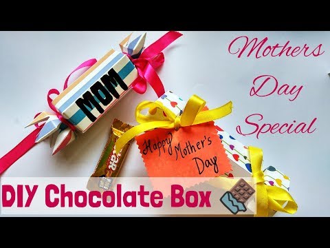 How to make a Paper Chocolate Box / Mother's Day Special / Gifts for Mom.