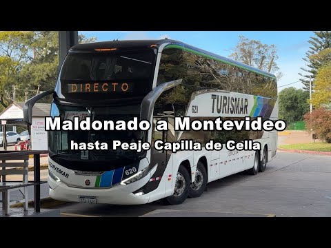 Terminal Maldonado a Montevideo en Ómnibus hasta el Peaje Capilla de Cella, 30.05.2026