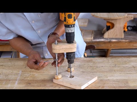 Making a Mobile Drill Press (Drill Guide)