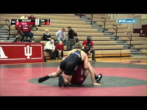 Appalachian State Yosef at Indiana Hoosiers Wrestling: 184 Pounds - Jackson vs. MattIrick