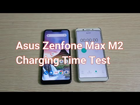 Asus Zenfone Max M2 4000mAh Battery Charging Time Test