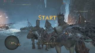 モンハンワイルズ オメガ戦で配信用の音声テスト動画