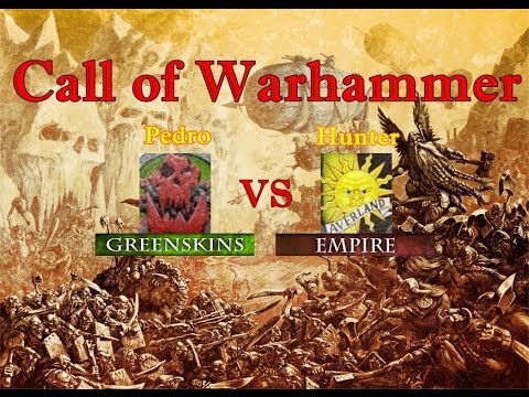 Call Of Warhammer 1.5 Multiplayer Battle - Orcs and Goblins Vs Averland ~ DarkAngelGaming is back!
