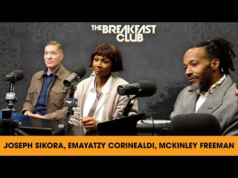Emayatzy Corinealdi, McKinley Freeman & Joseph Sikora Talk 'Reasonable Doubt' S3, Career Roles +More
