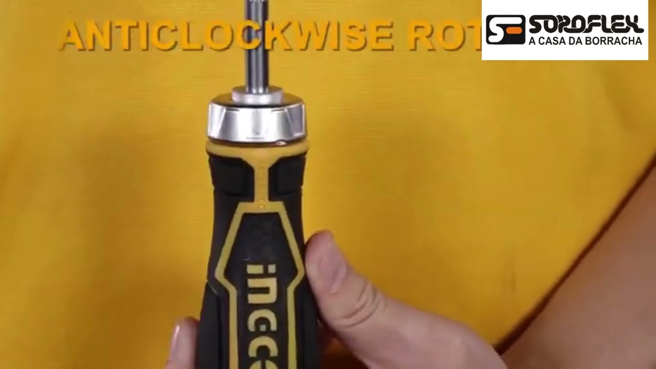 JOGO CHAVE CATRACA COM BITS E SOQUETES ENCAIXE 1/4” COM 33 PEÇAS INGCO HKSDB0338