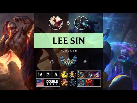 Lee Sin Jungle vs Ekko - NA Challenger Patch 14.12