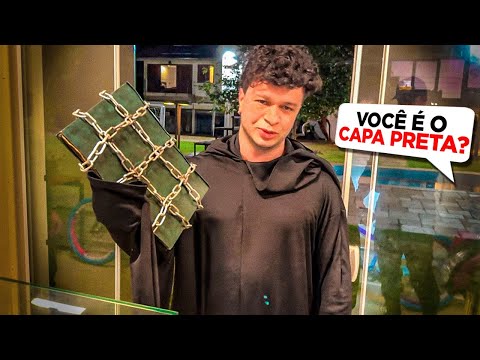 IMPOSSIVEL! O CAPA PRETA VEIO DEVOLVER O LIVRO E ME ASSUSTEI QUANDO VI QUEM ERA….😱