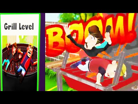 Scary Robber Home Clash 1.18 New Update Grill level All Endings