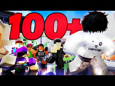 FILLING Roblox Games With 100+ PLAYERS...