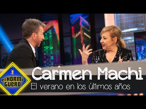 ¿Cómo ha cambiado el veraneo en los últimos años? Carmen Machi da con la tecla - El Hormiguero