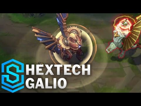 Hextech Galio (2017 Rework) Skin Spotlight - Pre-Release - League of Legends