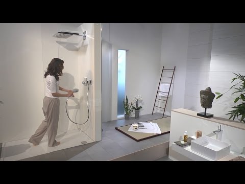 Lifestyle: Overhead shower 460 1jet EcoSmart 9 l/min with shower arm 2