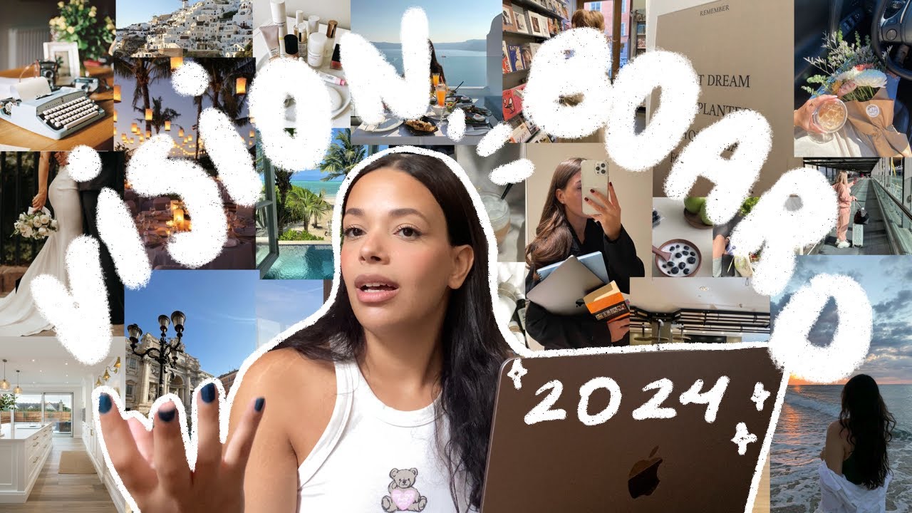 MEU "VISION BOARD" FUNCIONOU? DICAS de COMO FAZER um pra 2024 e se tornar a sua MELHOR versão! ✨