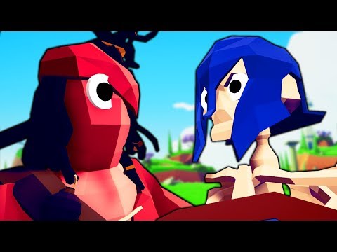 The PIRATE Faction Fights Every Other Faction! - (TABS) Totally Accurate Battle Simulator