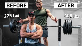 How I Coached My Client To A 405 Lb Bench (My Best Bench Press Tips)