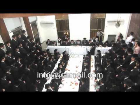 Kretchnif Yerushalayim Rebbe Commemorating His father's Yahrtzeit - Iyar 5775