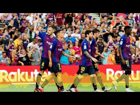 Así fue el gol de Rakitic en el FC Barcelona 8 - 2 Huesca