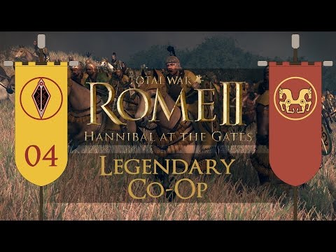 Total War: Rome II HATG (Legendary Co-Op) - Lusitani & Arevaci - Ep.04 - Defending Numantia!