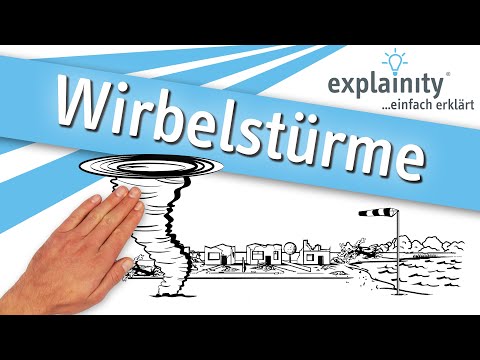 Wirbelstürme einfach erklärt (explainity® Erklärvideo)