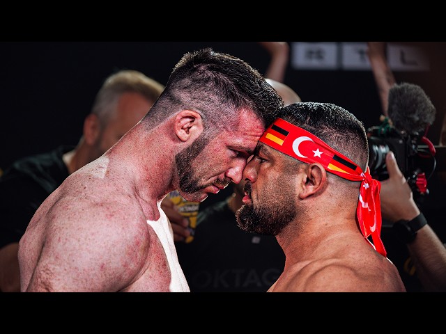OKTAGON 90 Official Weigh-In | Fleury vs Aras in Berlin