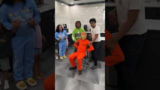 We took the mask off the creepy man😱 #shorts